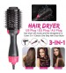 3-in-1 Hot Air Brush One Step Hair Dryer & Styler and Volumizer Multi-functional High-power Hair Straightener & Curly Hair Comb